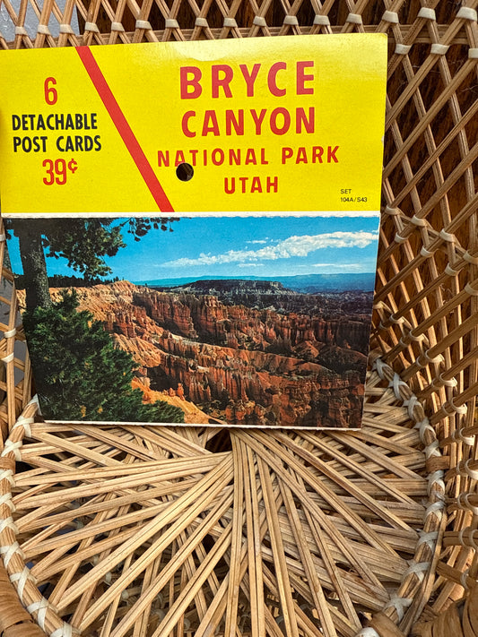 Bryce Canyon Vintage Postcards