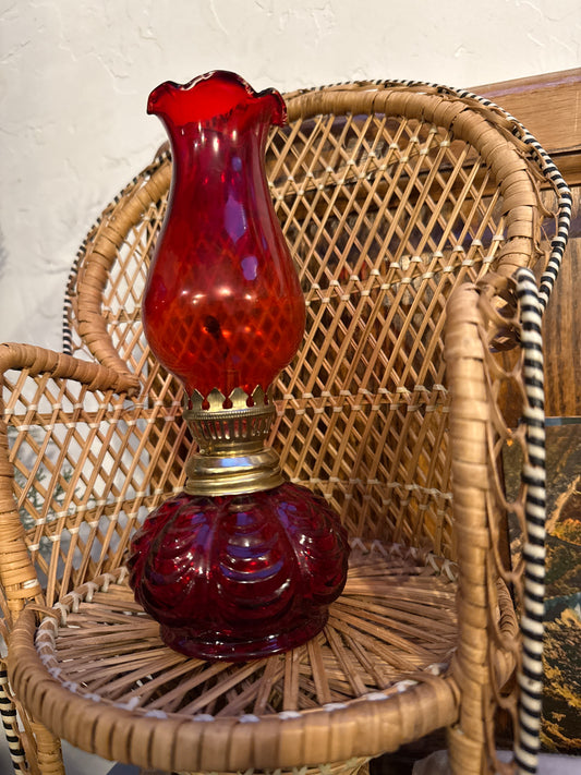 Vintage oil lamp