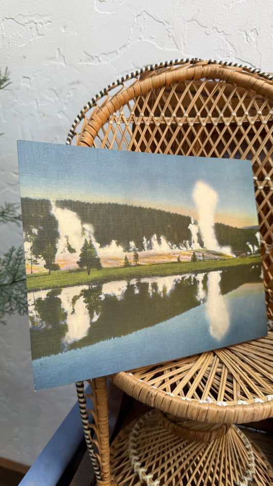 Vintage Yellowstone Postcards